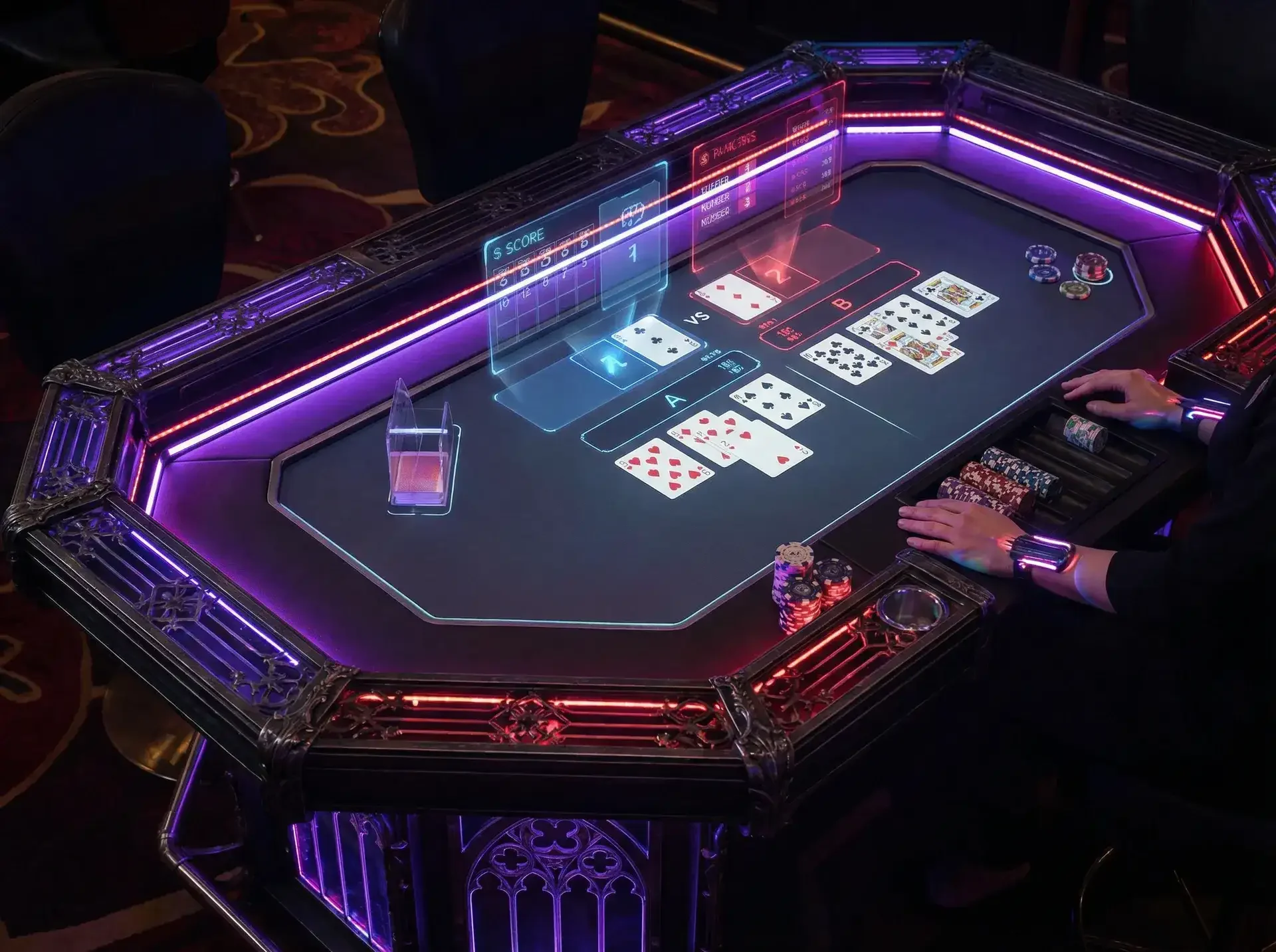 平台评测赛博概率实验室牌桌全景 - 欧博体育