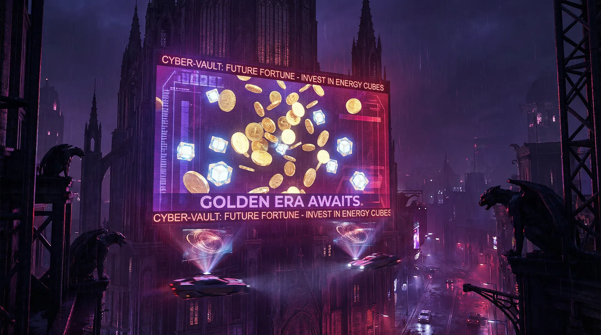 欧博体育 赛博哥特首充狂欢夜活动海报