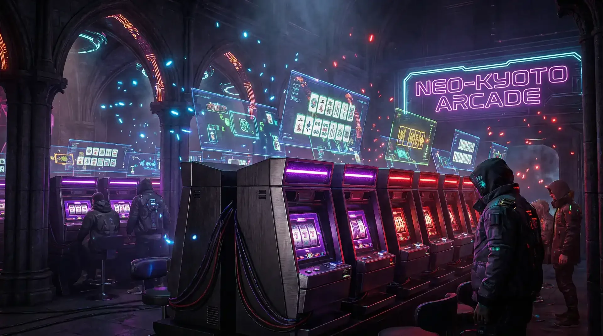 欧博体育 欧博娱乐赛博哥特娱乐城全景